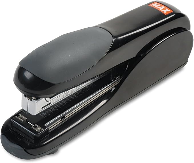 Max HD50DFBK Flat-Clinch Standard Stapler, 30-Sheet Capacity by Max