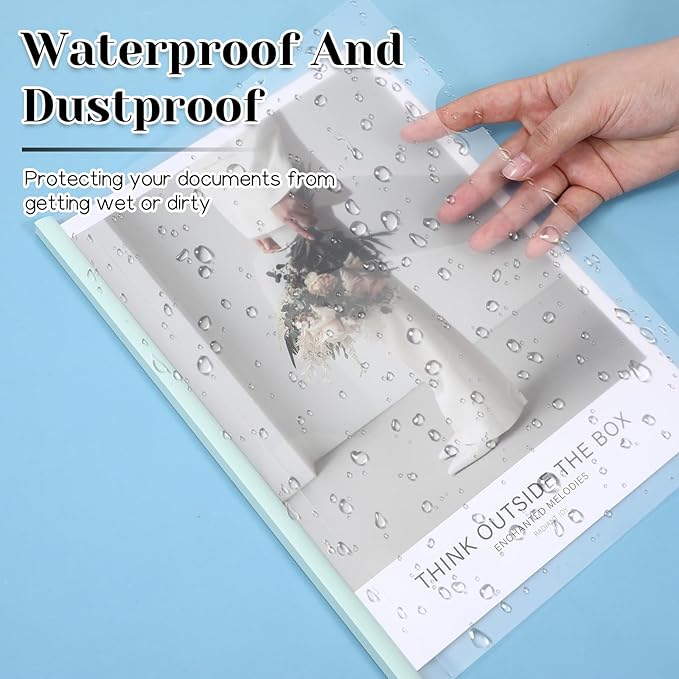 100 Pack Clear Report Covers - Image 4