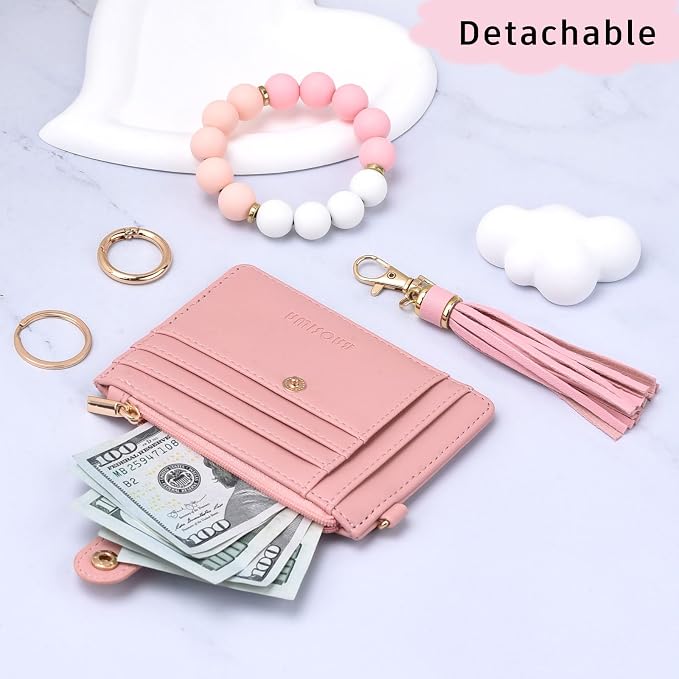 BAOSIWA Silicone Bracelet Keychain Wallet - Image 6