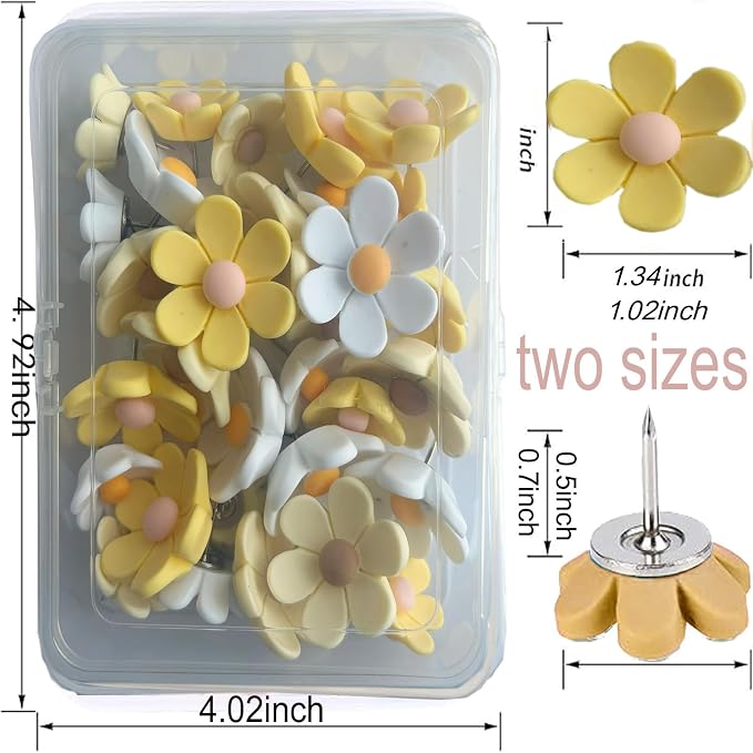 big Push Pins, Feature Wall, Bulletin Board, Office or Home - Image 2