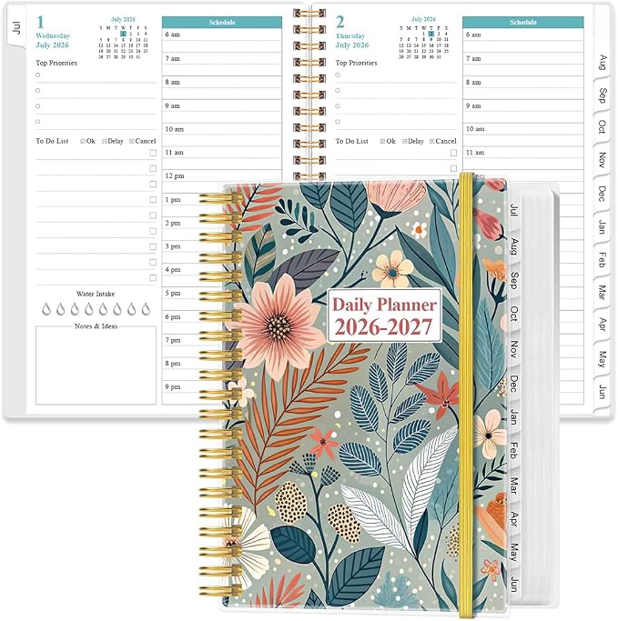 2026-2027 Daily & Monthly Planner by Heveboik