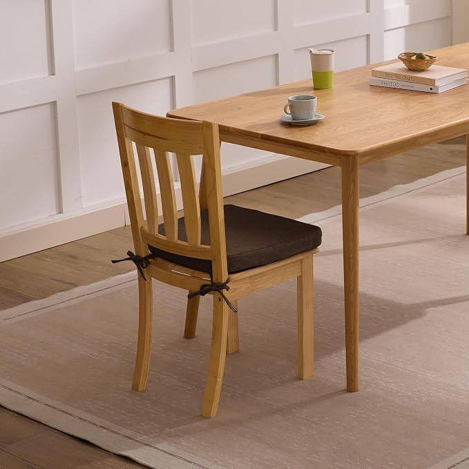 Ruqmuis Chair Cushions for Dining Chairs, D-Shaped Chair Pads - Image 9