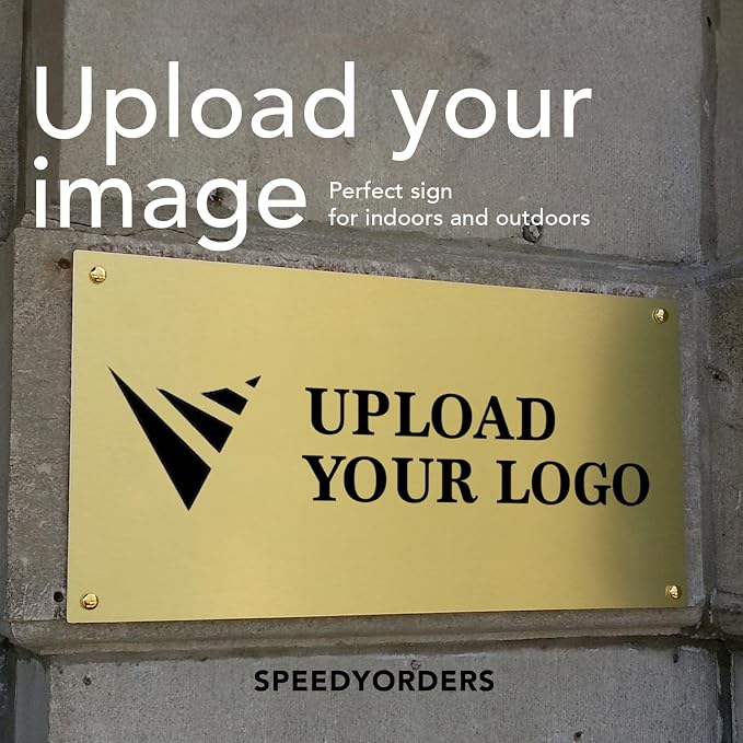 SPEEDYFORMS Custom Outdoor Metal Sign, Personalized Aluminum, Customized Safety - Image 4