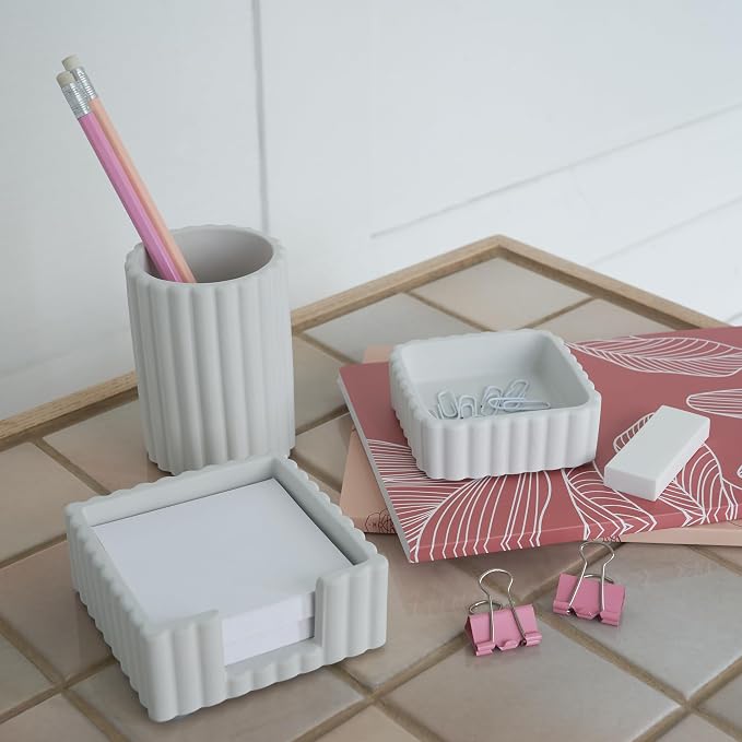 Aesthetic Desk Organizer Set of 3 - Image 7