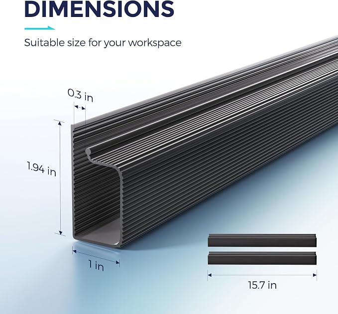 Delamu 2 Pack Safe & Tidy Cable Management Solution - Image 7