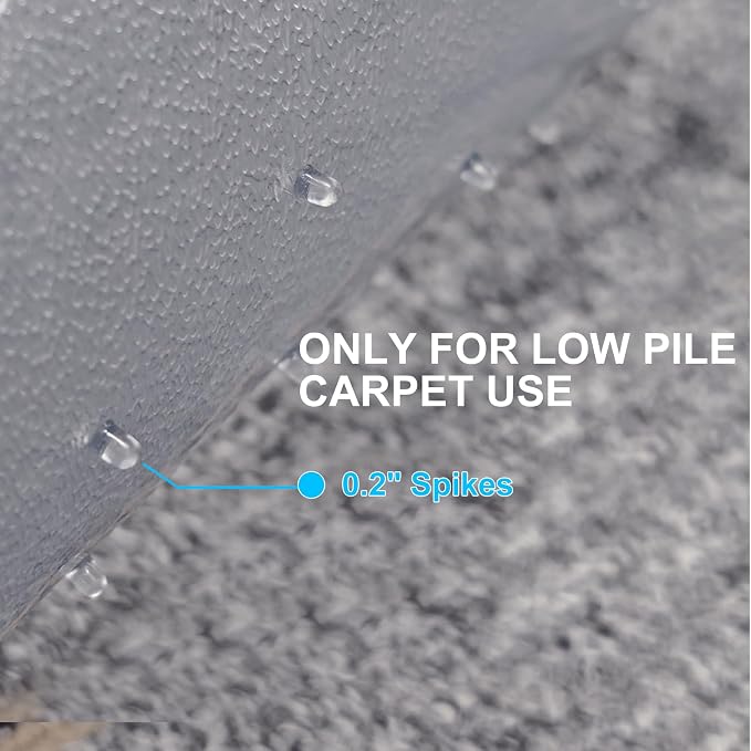 Heavy Duty Chair Mat for Carpet, Office Floor Mat for Carpeted Floors, Under - Image 8