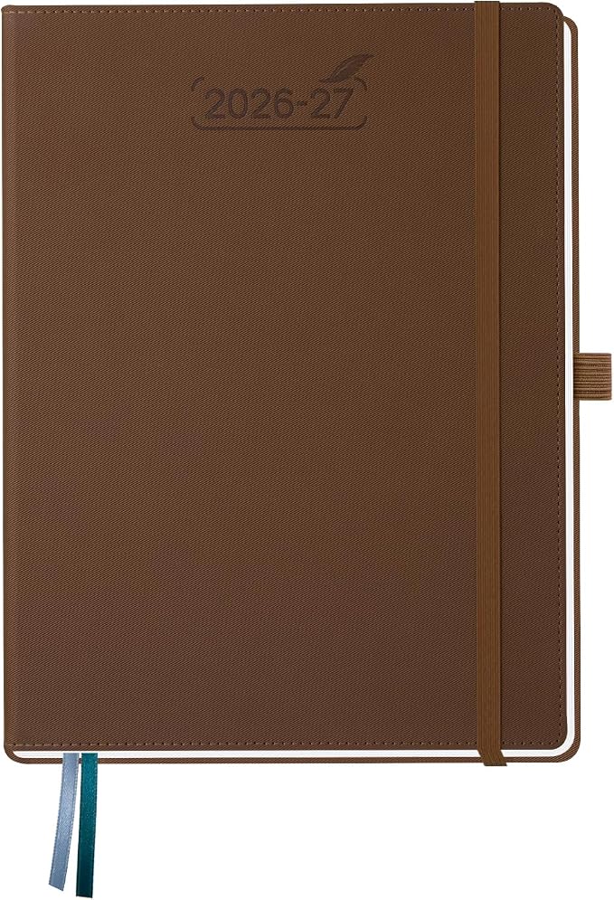 BEZEND Weekly Planner 2026-2027 Horizontal Layout Notebook 18 Months Academic by BEZEND