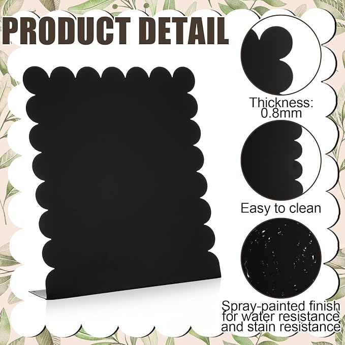 Gueevin 2 Pcs Magnet Board Standing Magnetic Metal Board - Image 4