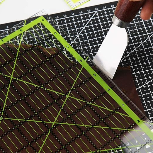 UOOU Quilting Ruler, Square Quilting Rulers Fabric Cutting Ruler Acrylic - Image 6