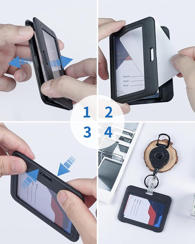 Uniclife 1 Pack ID Badge Holder - Image 5