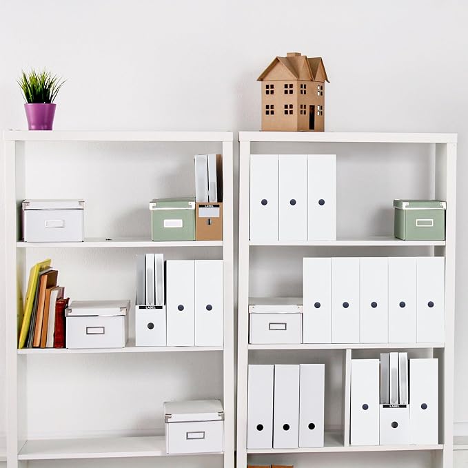 Geyee 50 Pcs Cardboard Magazine Holder Magazine File Holder Magazine Storage - Image 7