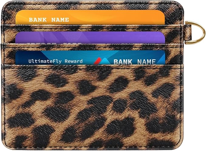 Slim Minimalist Pocket Credit Card Holder Wallet RFID Blocking Lightweight Thin - Image 8