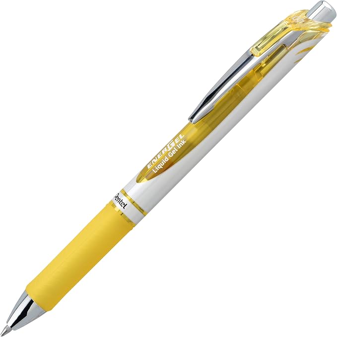 Pentel EnerGel RTX Retractable Liquid Gel Ink Pen, Medium line, Box of 12 Pens - Image 2