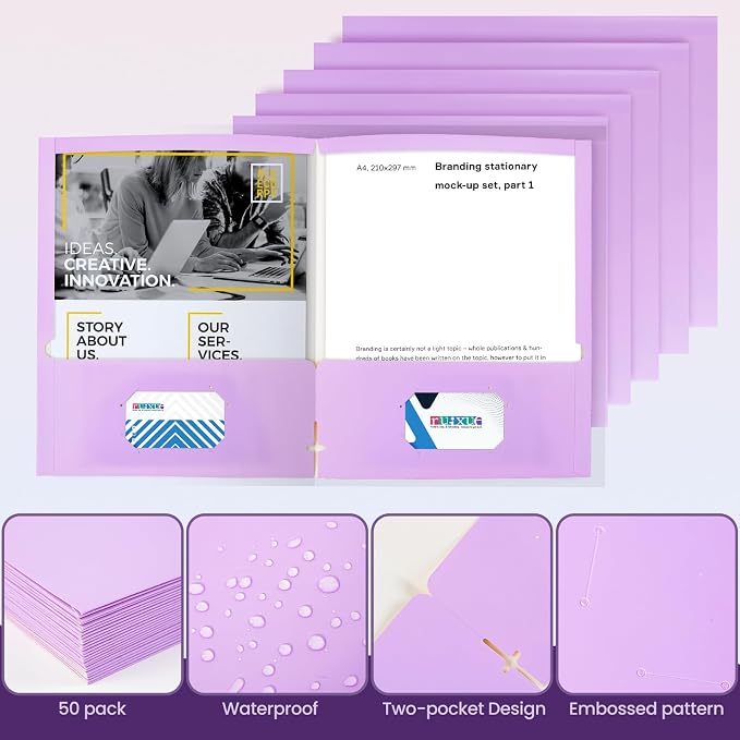 BIBRADAA® 50 Packs File Folders, File Folder - Image 4