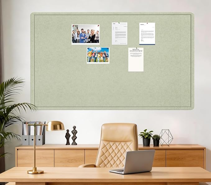 Extra Large Bulletin Board, 96 X 48 inches Cork Board - Image 2