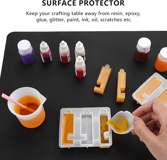 Gartful Silicone Sheets for Crafts, Counter Top Protector Pad, Nonskid Nonstick - Image 4