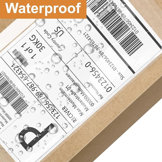 BESTEASY 6" x 9" Packing List Pouches, Strong Adhesive Plastic List Label - Image 3