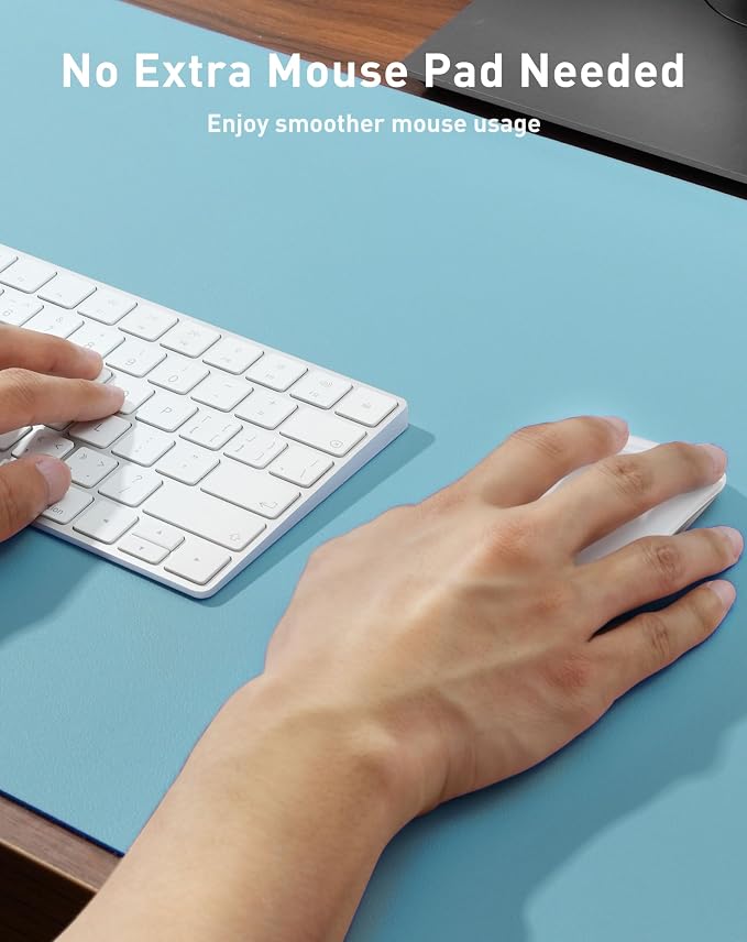 Aothia Faux Leather Desk Mat - Image 4