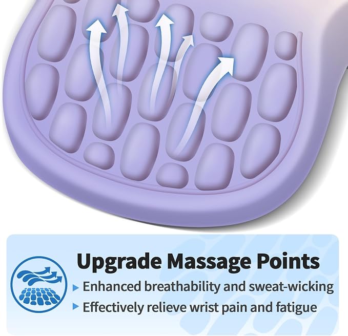 YIWEI Ergonomic Mouse Pad with Wrist Rest - Image 2