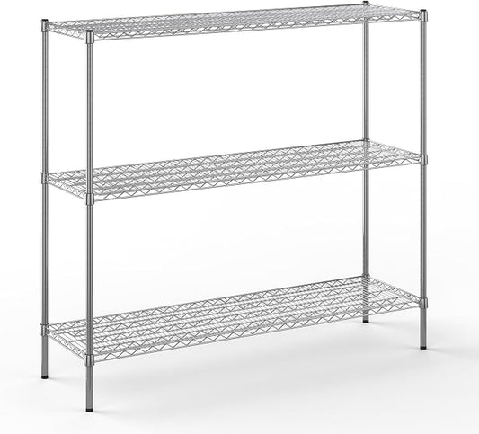 Regal Altair 18" Deep x 60" Wide x 54" Height Wire Shelving Kit | 3-Tier | NSF by Regal+Altair