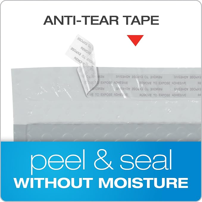 Quality Park Bubble Mailers, Padded Envelopes, Shipping Bags, Water Resistant - Image 4
