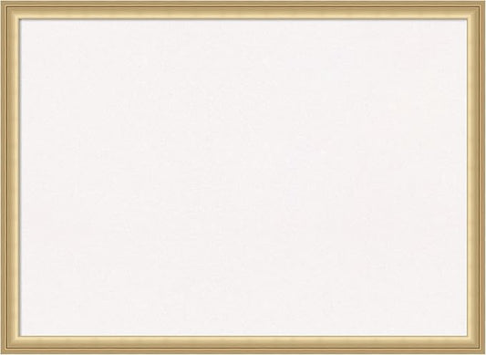 Amanti Art White Cork Board for Wall, 22x30 Vision Board with Gold Frame, Medium Corkboard Office Decor for Home Organization, Casual Corkboard Pinboard to display items for home organization-DeskLoop Office