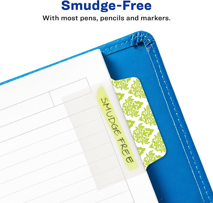 Avery Multiuse Ultra Tabs, 2-Side Writable, 24 Repositionable Tabs - Image 4