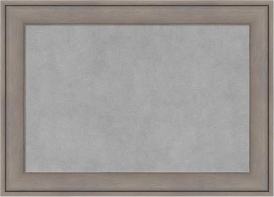 Amanti Art Grey Framed Magnetic Board 15x21 Small Vision Board by AmantiArt