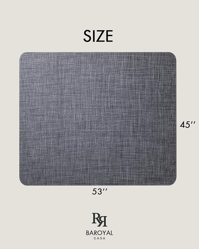 Baroyal Office Chair Mat for Hardwood Floor Under Desk Computer Rolling Chair - Image 6
