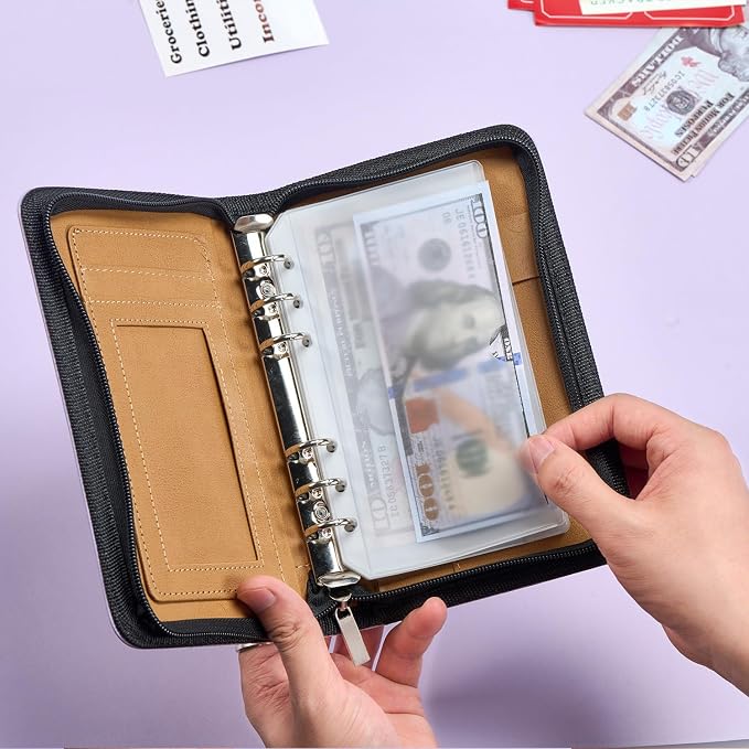 UMSICHT 25pcs A6 Binder Pockets - Image 3