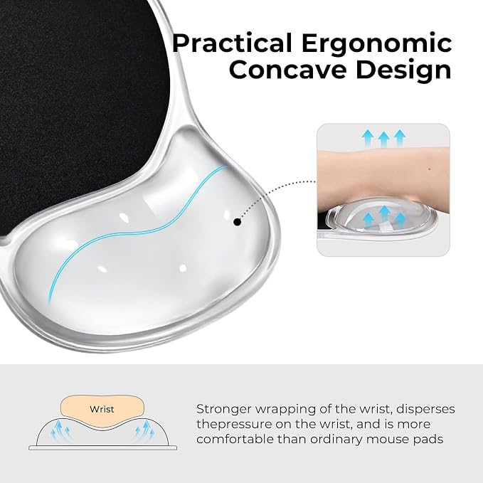 EooCoo Ergonomic Waterproof Mouse Pad - Image 2
