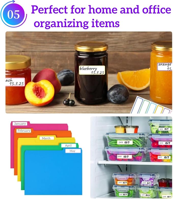 Removable Waterproof Labels 320 pcs - Image 6