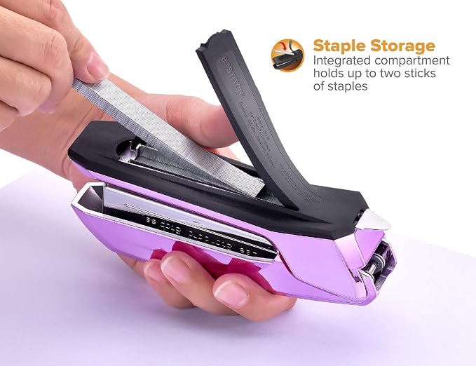 Bostitch Office Ascend 3 in 1 Stapler, 20 Sheet Capacity, Integrated Remover & - Image 4