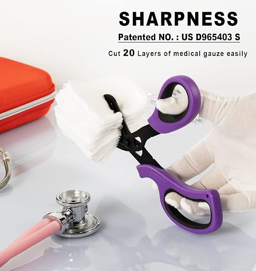 MEUUT 2 Pack Trauma Shears Bandage Scissors - Image 2