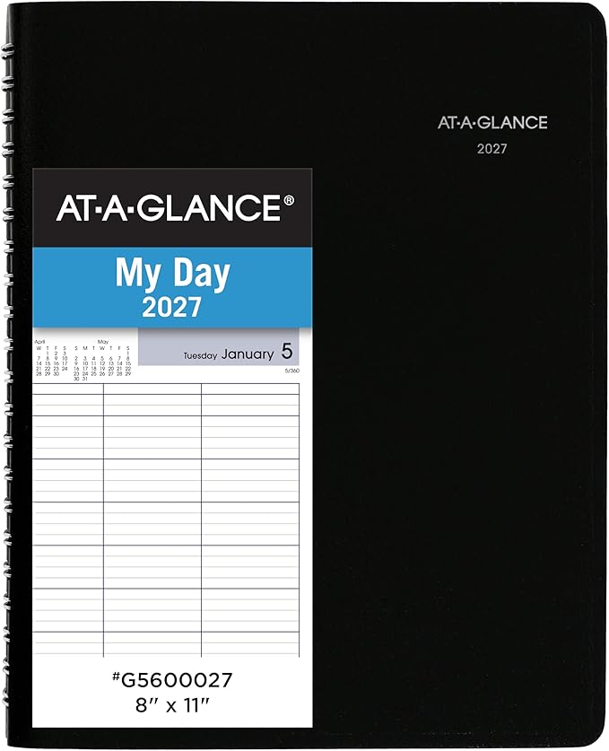 AT-A-GLANCE 2027 Appointment Book Planner, Daily Group Planner, Four Person by AT-A-GLANCE