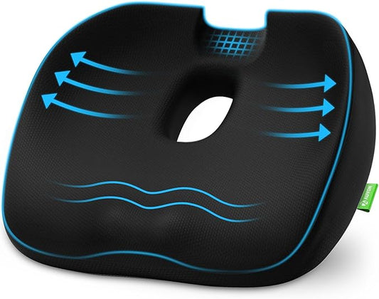 AUVON Innovative Donut Pillow Hemorrhoids Scientific Center Hole and Tailbone by AUVON