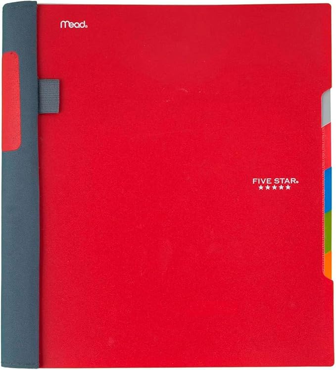 Five Star Advance Spiral Notebook + Study App, 5 Subject, College Ruled Paper by FiveStar