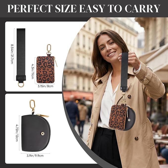 VUTUXA KeyChain Wallet Wristlet - Image 2