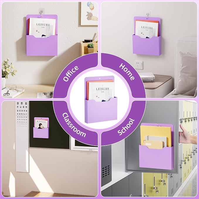 Marbrasse 2 Pack Magnetic File Holder - Image 6