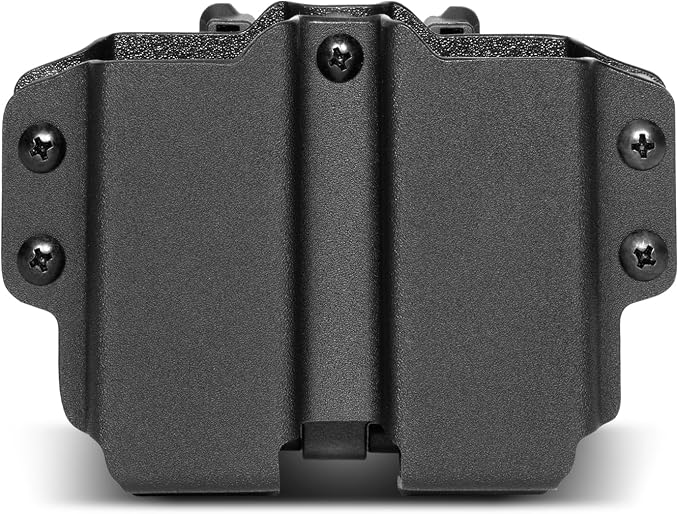 Kydex Magazine Holder, Forcenter OWB Double Magazine Pouch, Universal Magazine - Image 9