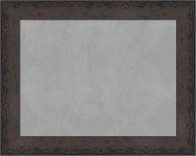 Amanti Art Black Framed Magnetic Board 23x29 Medium Vision Board by AmantiArt