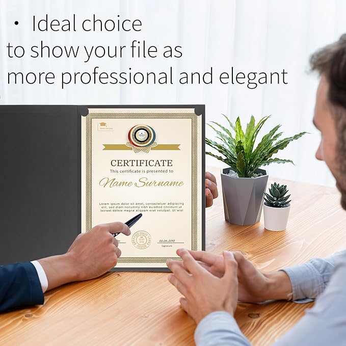 10 Packs Certificate Holders, Diploma Holders, Certificate Folders - Image 6
