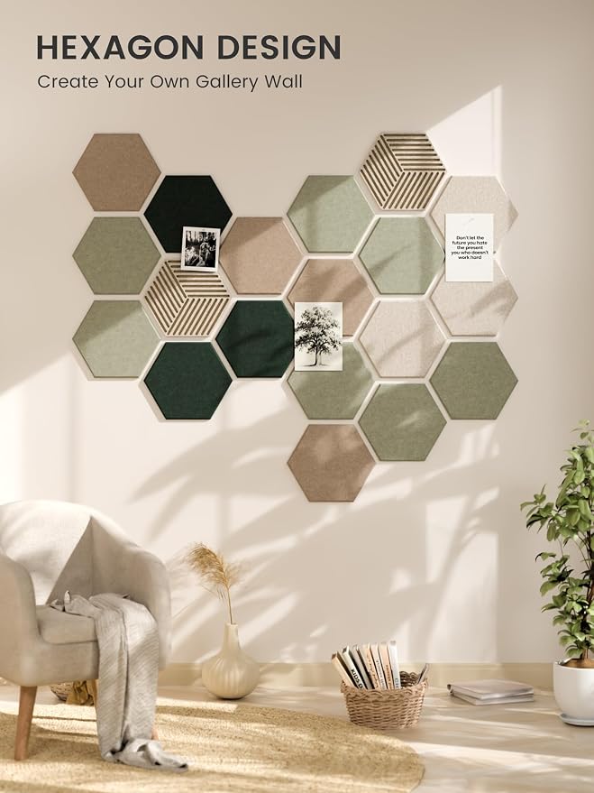 Fluxynara Hexagon Cork Board Alternative - Image 6