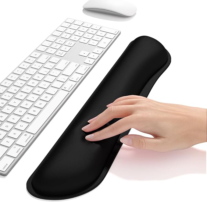 Dapesuom Enlarge Keyboard Wrist Rest, Cute Memory Foam Keyboard Wrist Cushion - Image 5