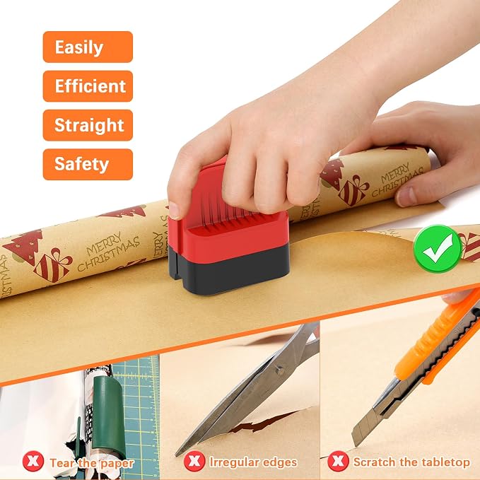 LIZAAL 2-Pack Wrapping Paper Cutter - Image 7
