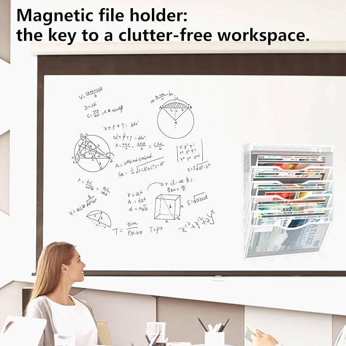 KZWKRG 6 Tier Magnetic File Holder - Image 8