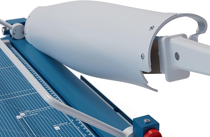 Dahle 567 Premium Guillotine Trimmer, 21" Cut Length, 35 Sheet Capacity, Self-Sharpening Blade, Manual Clamp, w/Safety Guard-DeskLoop Office