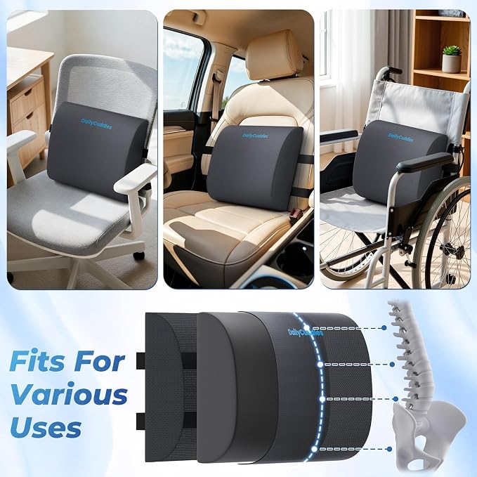Lumbar Support Pillow for Office Chair Back Support - Image 6