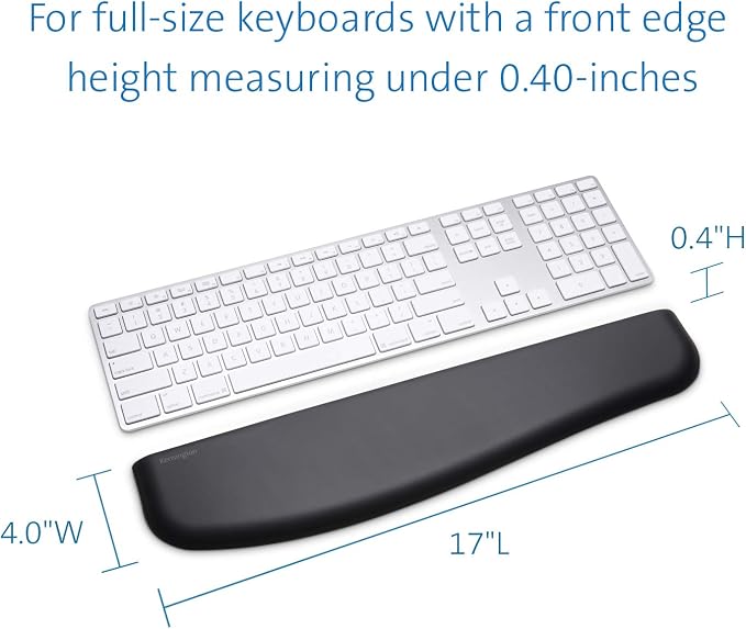 Kensington ErgoSoft Wrist Rest for Slim Keyboards - Image 3