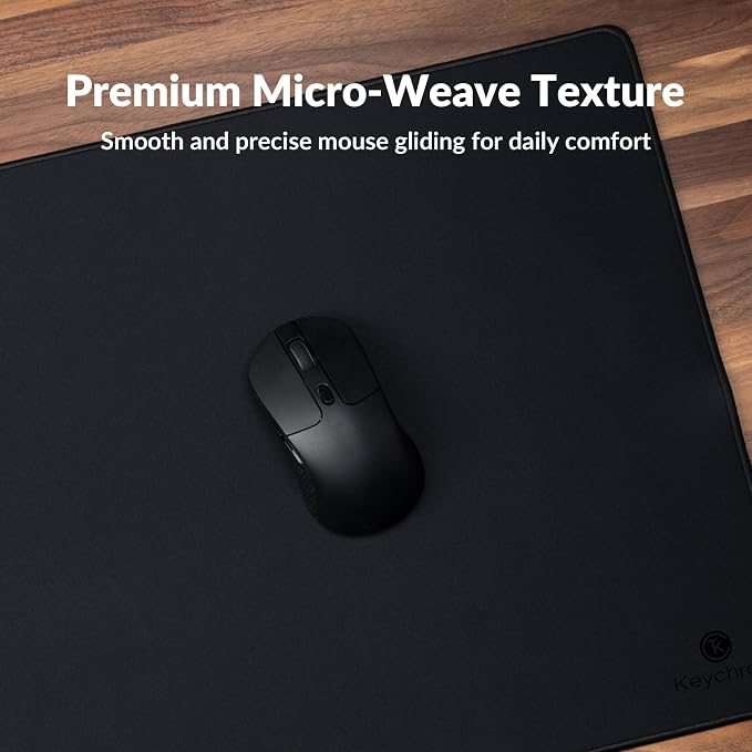 Keychron XL Gaming Mouse Pad Desk Mat, 35.4" × 15.7", Soft Micro-Weave Surface - Image 3